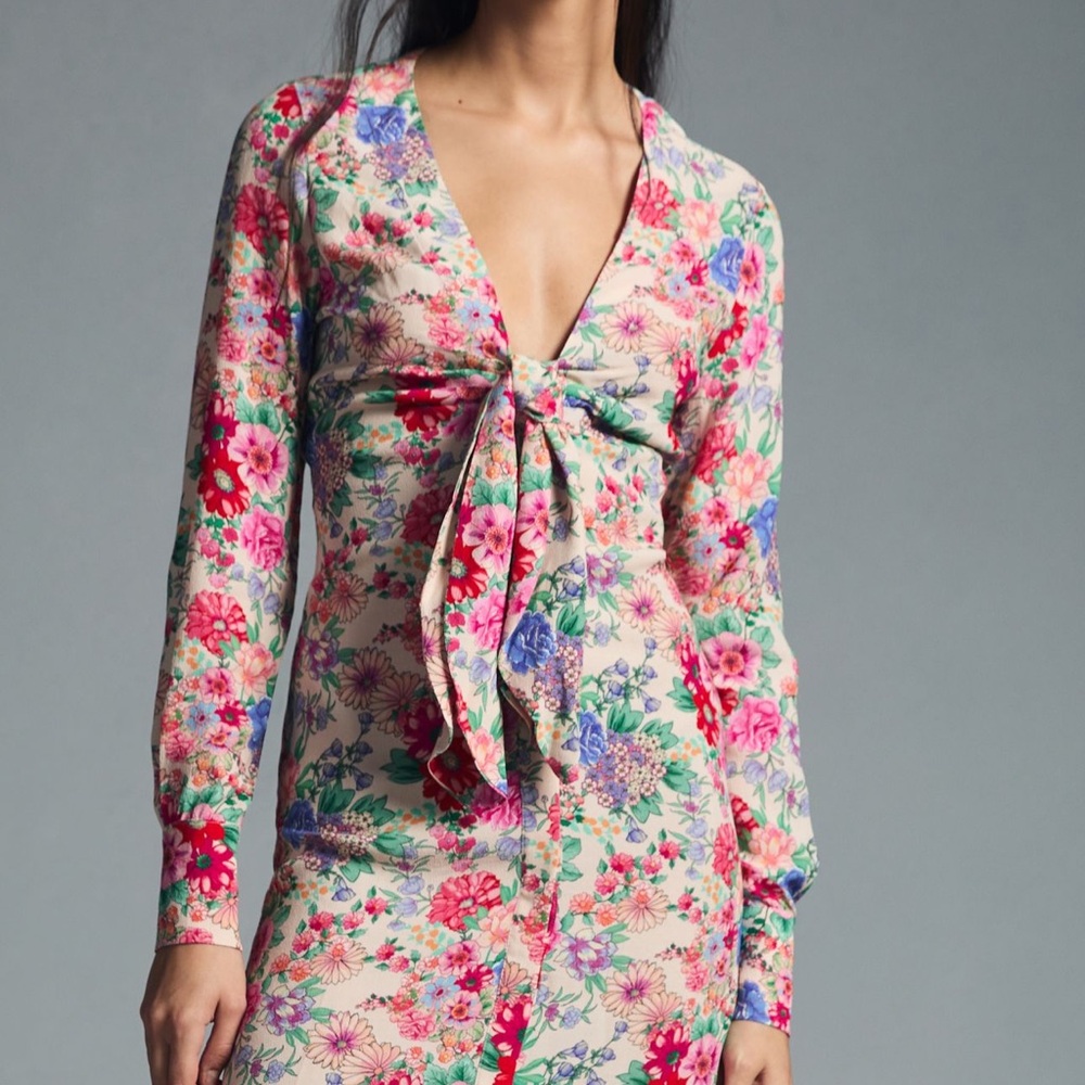 Floral Long Sleeve Dress